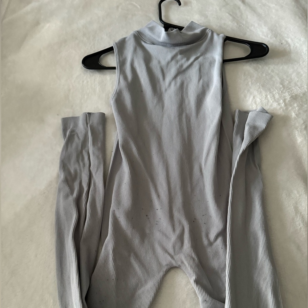 Grey One piece jumpsuit
